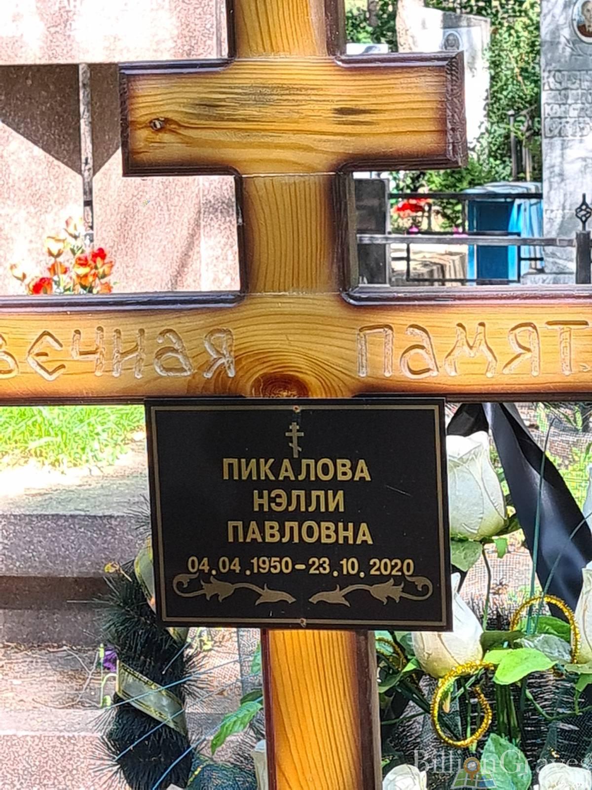 Пикалова Нэлли Павловна