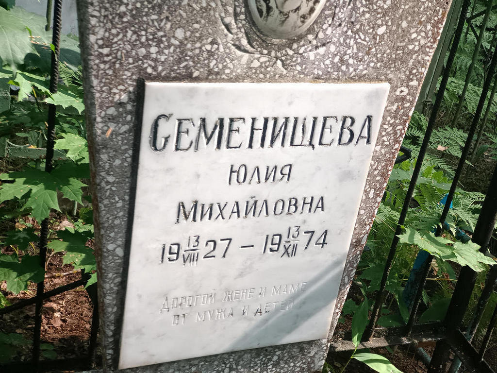Семенищева Юлия Михайловна