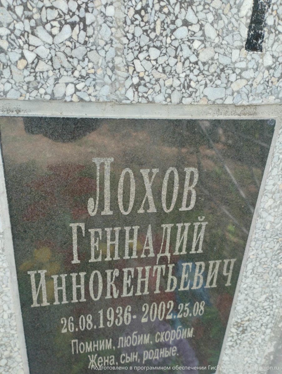 Лохов Геннадий Иннокентьевич