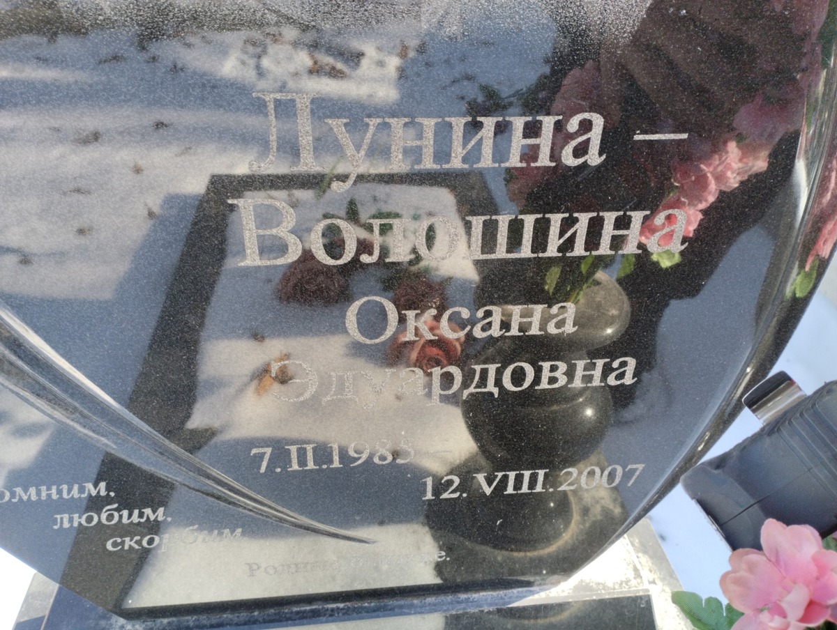 Лунина Волошина Оксана
