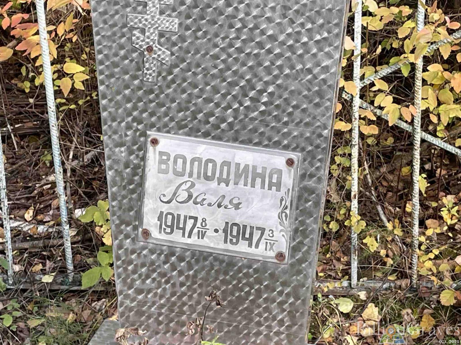 Володина Валя