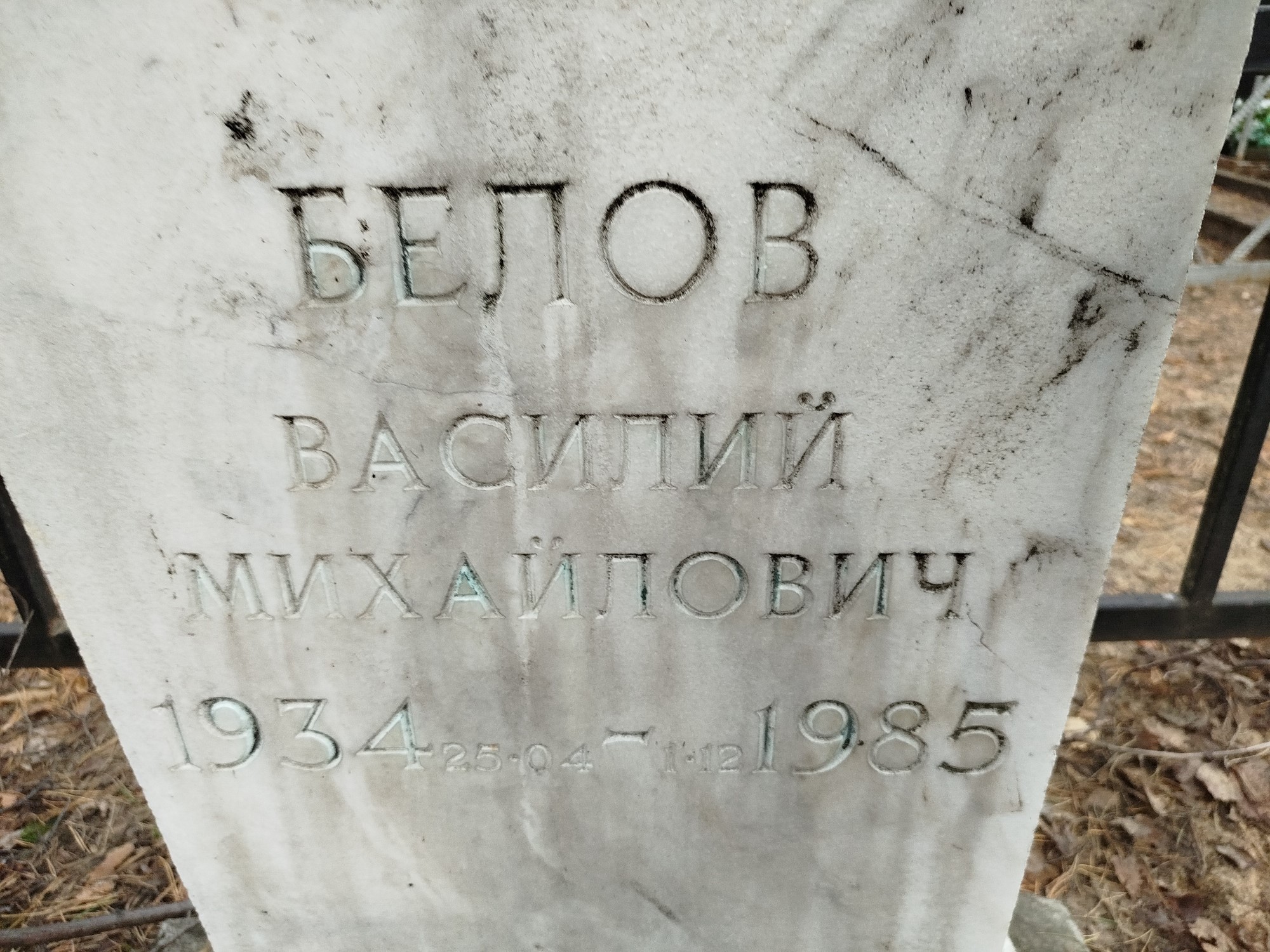 Белов Василий Михайлович