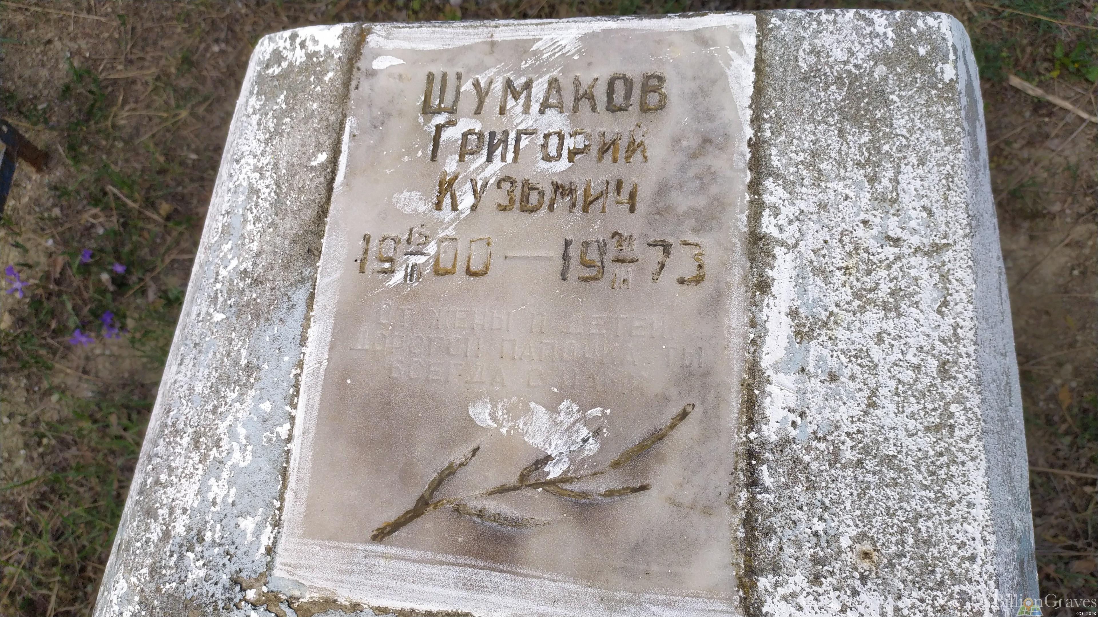 Шумаков Григорий Кузьмич