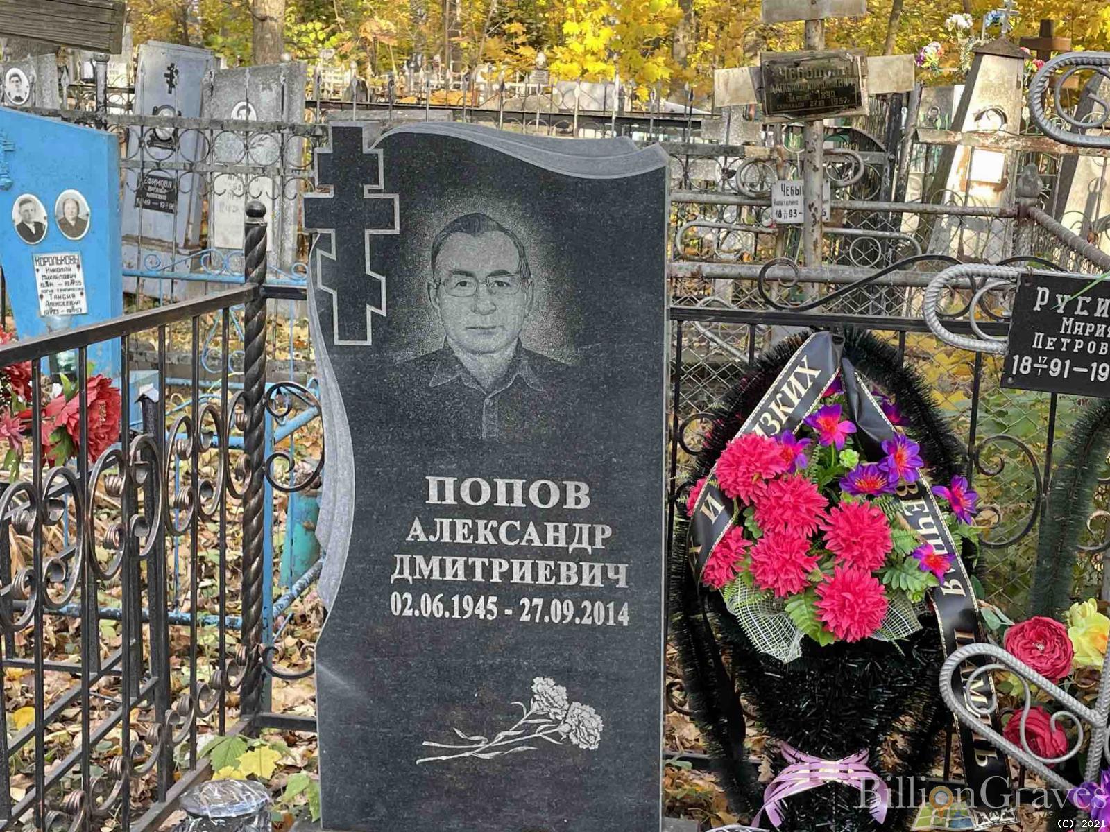 Попов Александр Дмитриевич
