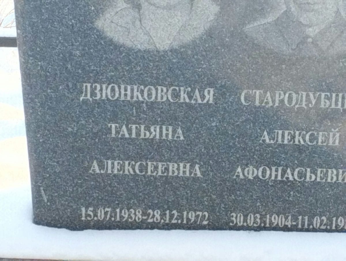 Дзюнковская Татьяна Алексеевна