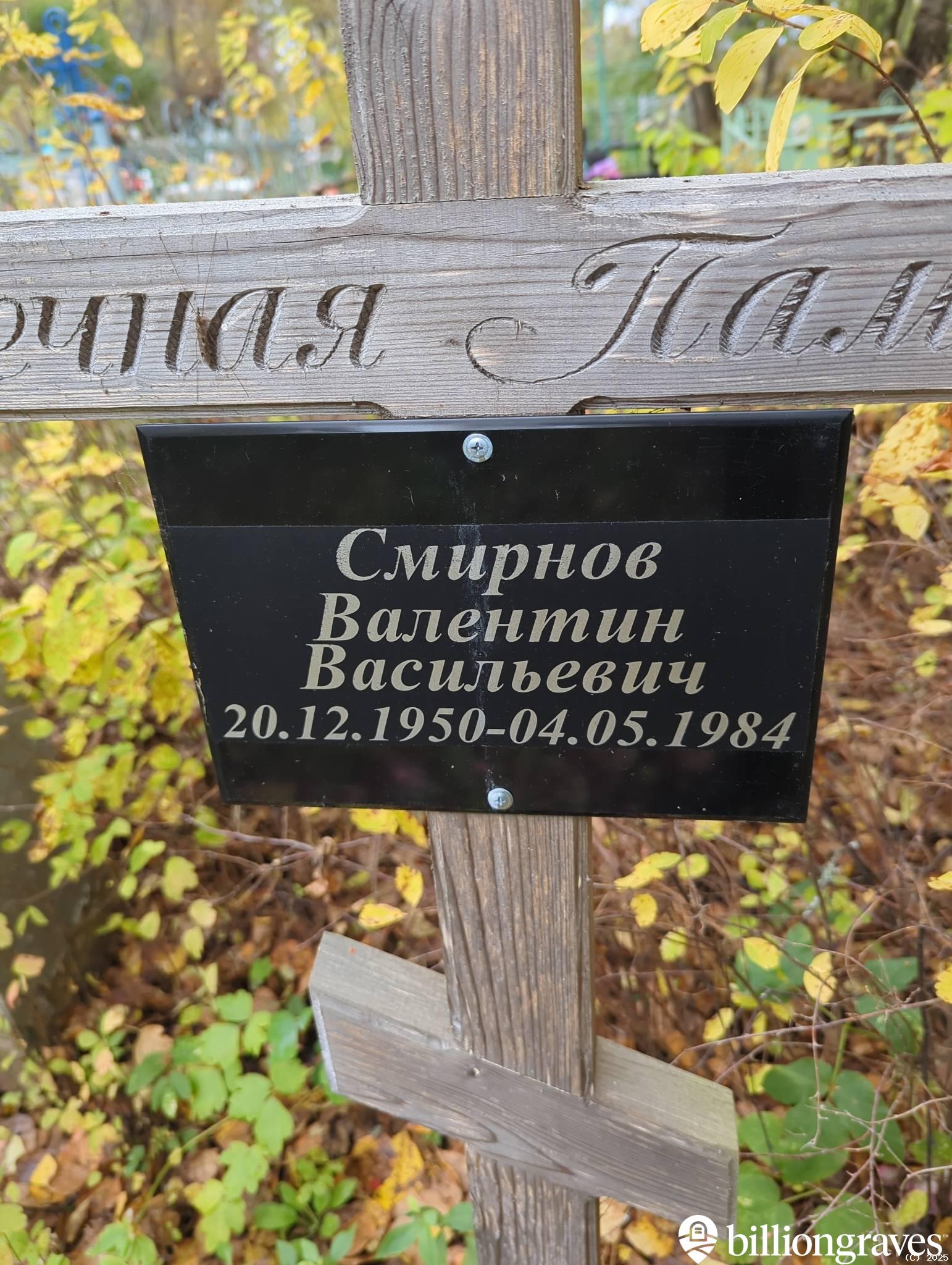 Смирнов Валентин Васильевич