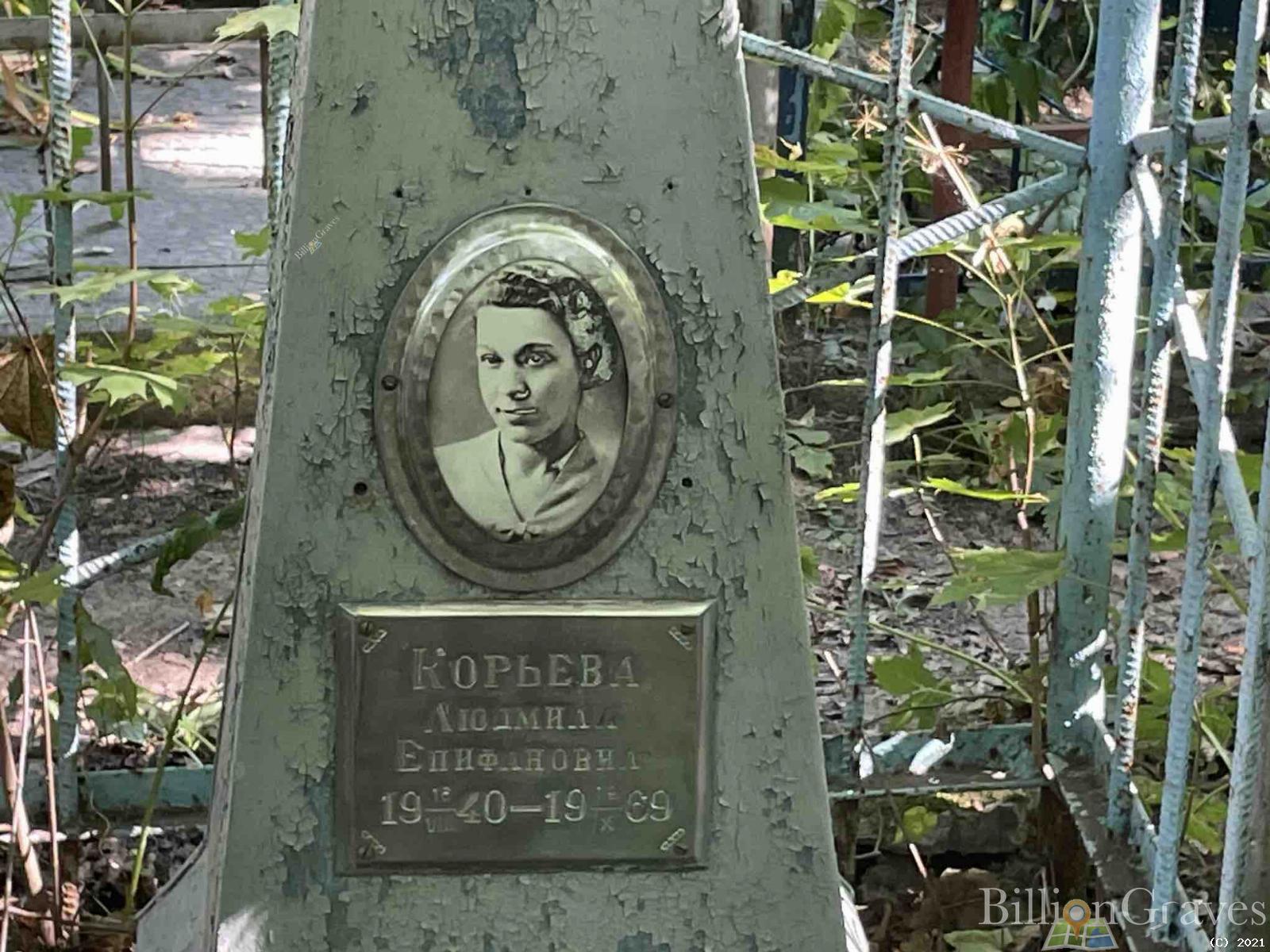 Корьева Людмила Епифановна