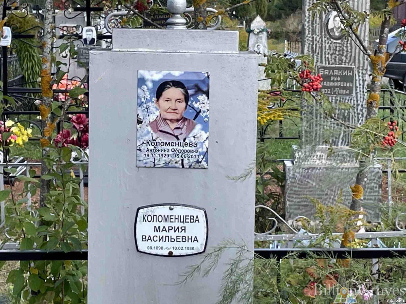 Коломенцева Антонина Федоровна