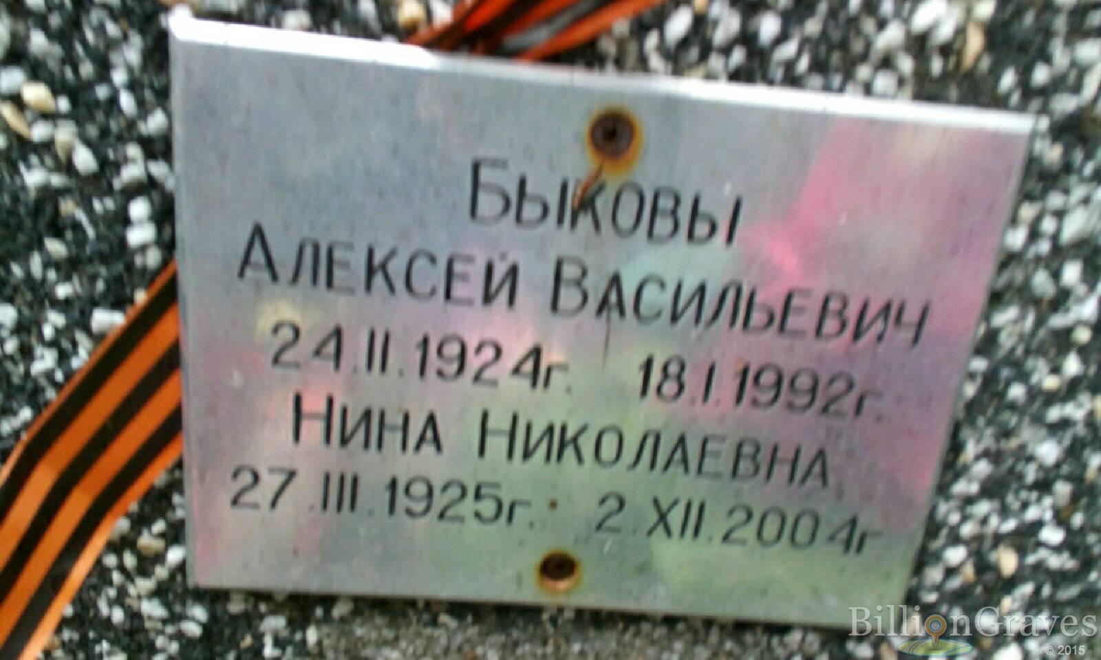 Быков Алексей Васильевич