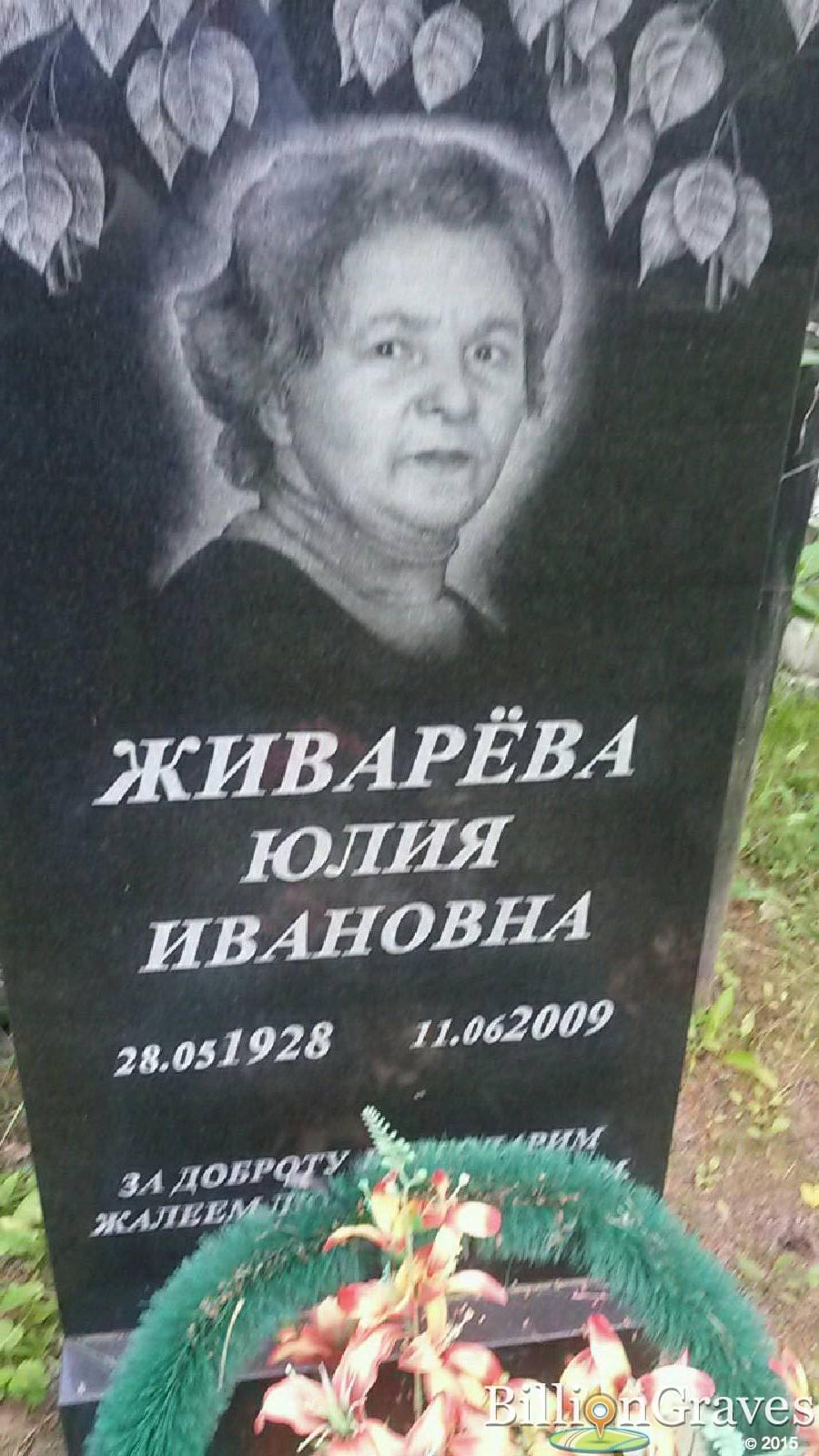Живарёва Юлия Ивановна