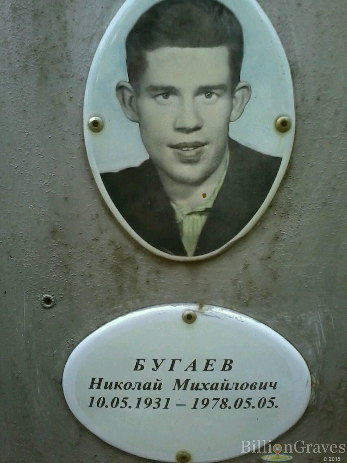 Бугаев Николай Михайлович