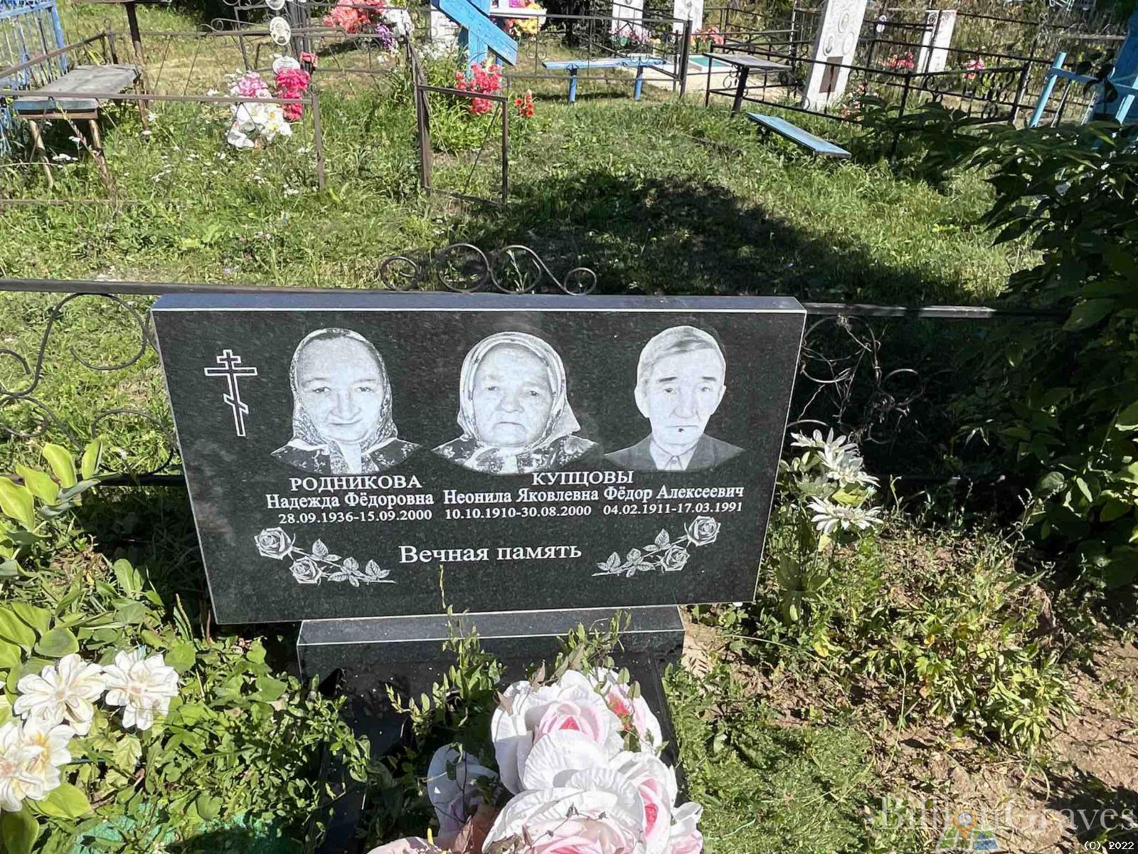 Купцова Неонила Яковлевна