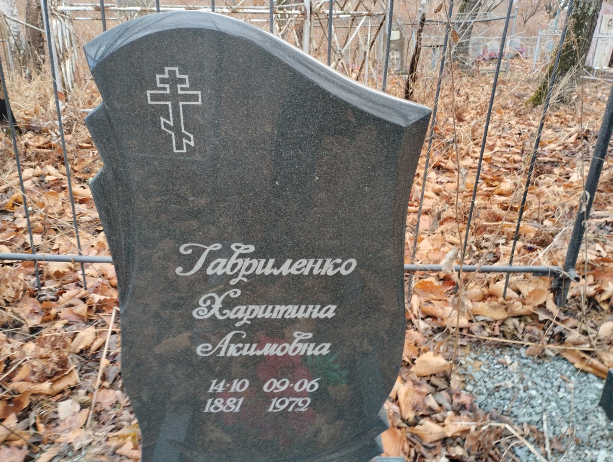 Гавриленко Харитина Акимовна