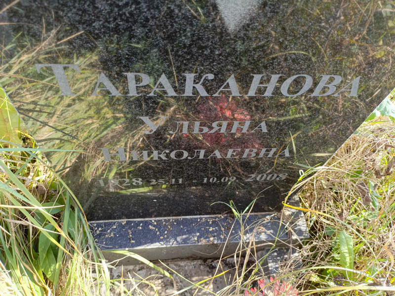 Тараканова Ульяна Николаевна