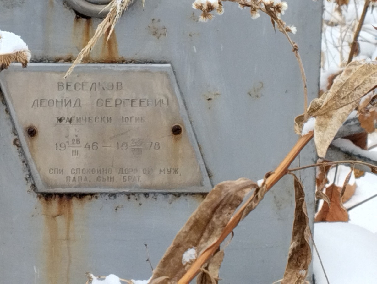 Веселков Леонид Сергеевич