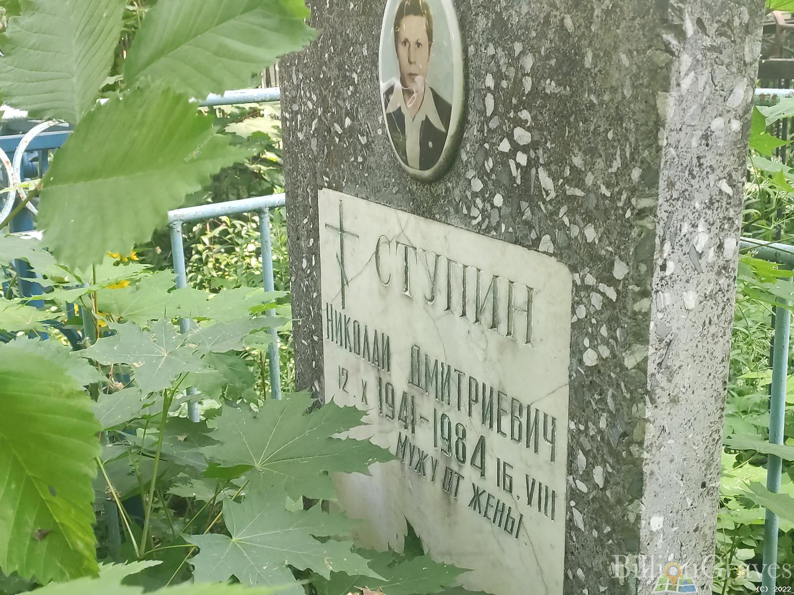 Ступин Николай Дмитриевич