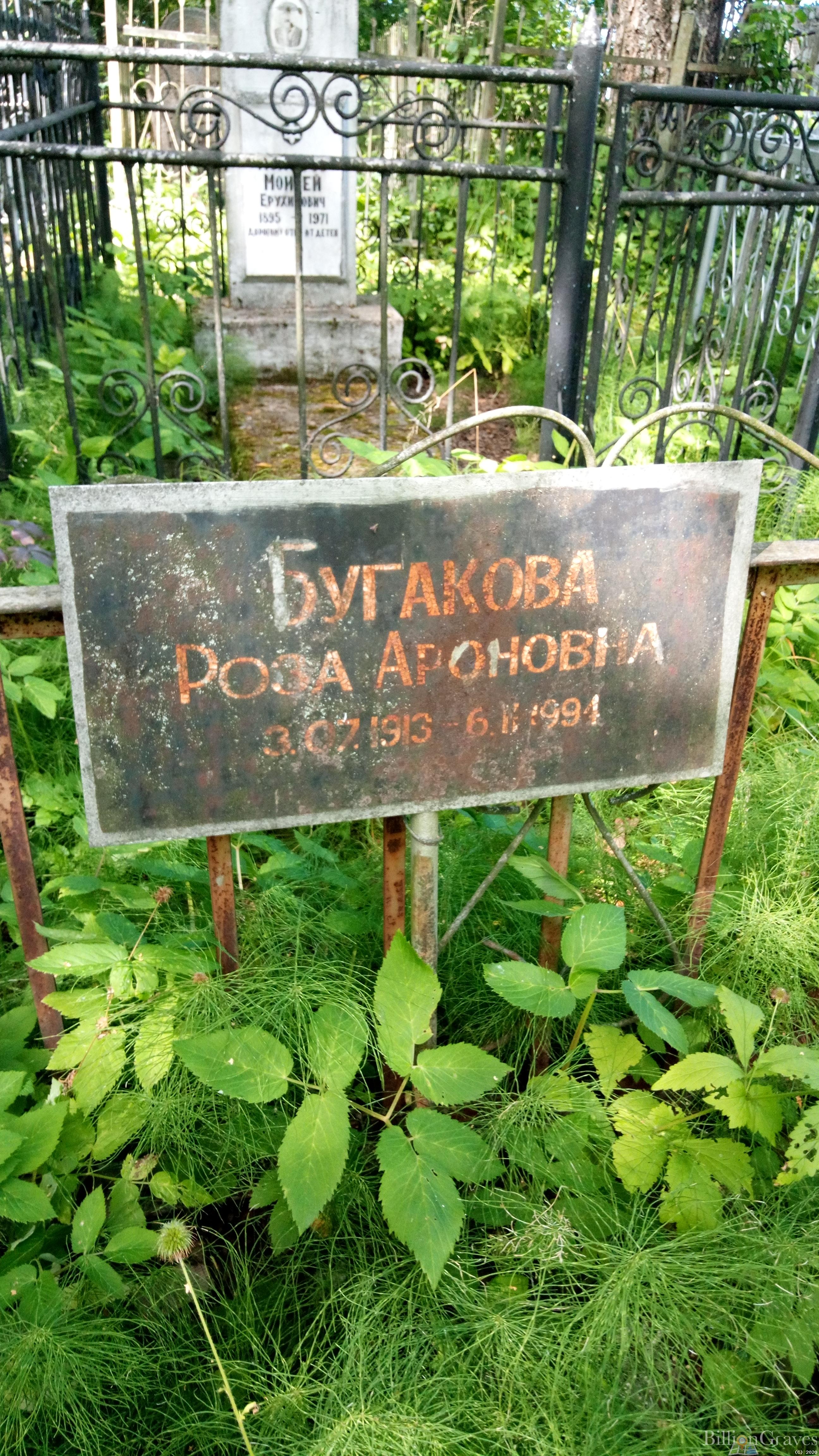 Бугакова Роза Ароновна