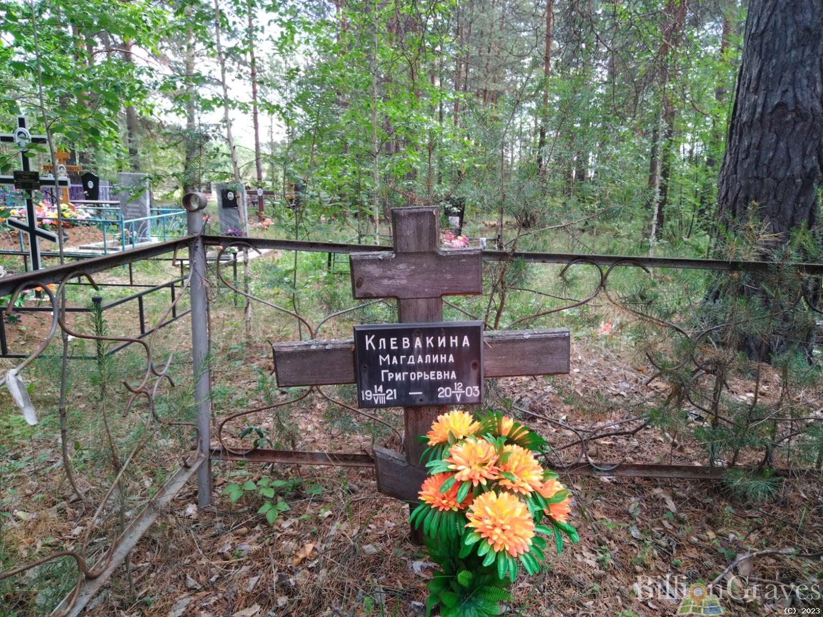 Клевакина Магдалина Григорьевна