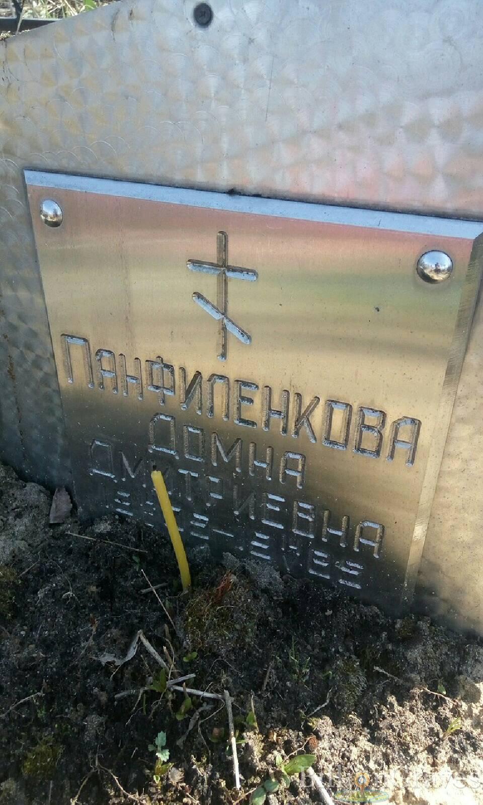 Панфиленкова Домна Дмитриевна