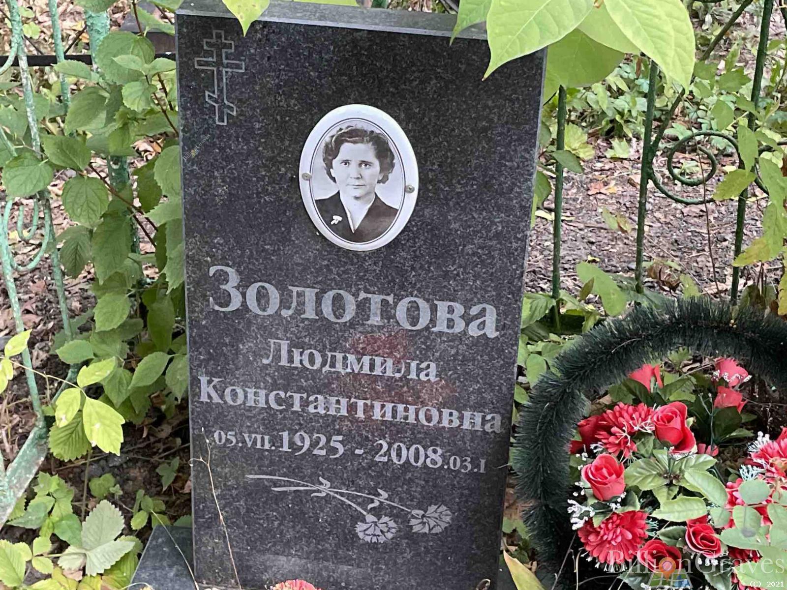 Золотова Людмила Константиновна