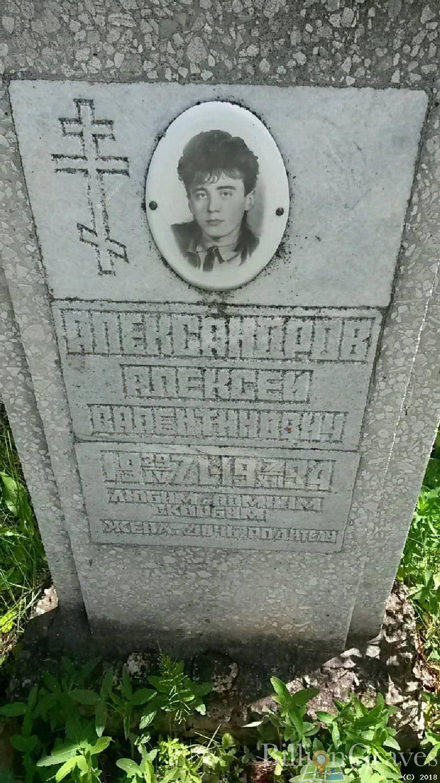 Александров Алексей Валентинович