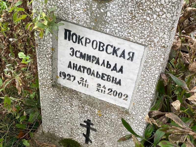 Эсмиральда Покровская Анатольевна