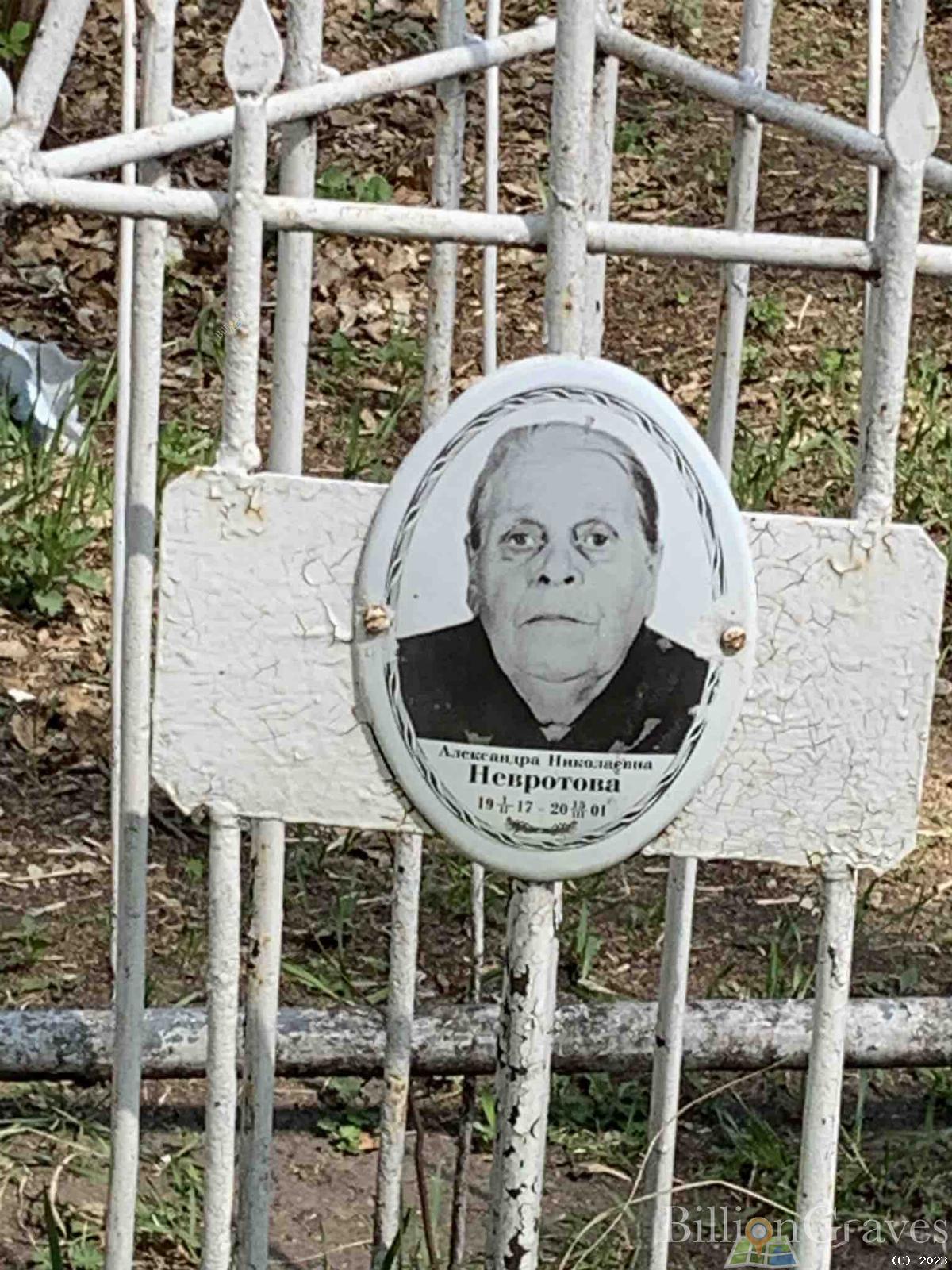 Невротова Александра Николаевна