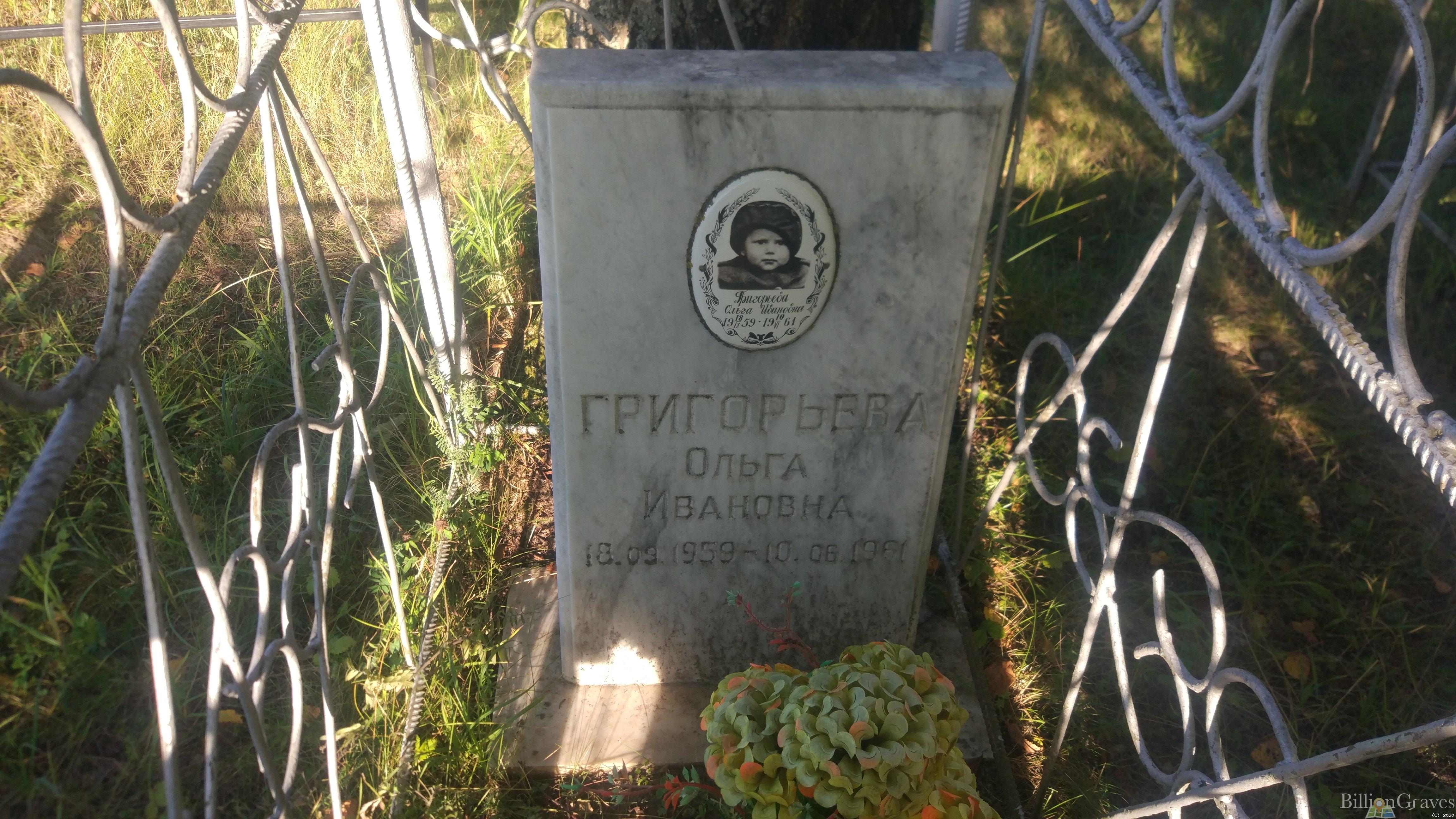 Григорьева Ольга Ивановна