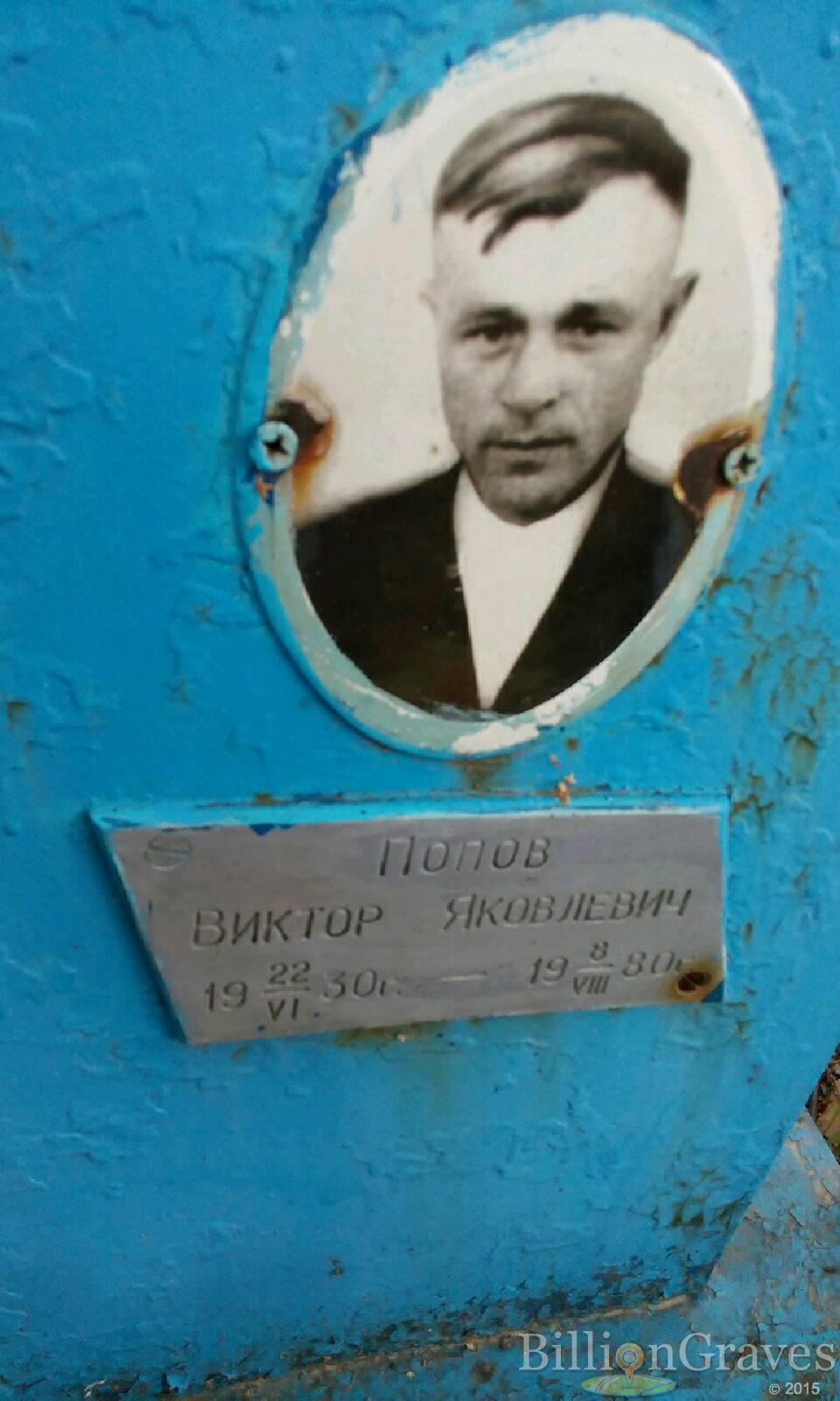 Попов Виктор Яковлевич