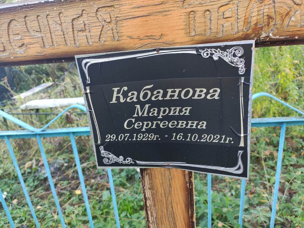 Кабанова Мария Сергеевна
