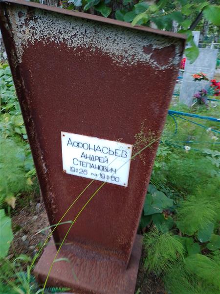 Афонасьев Андрей Степанович