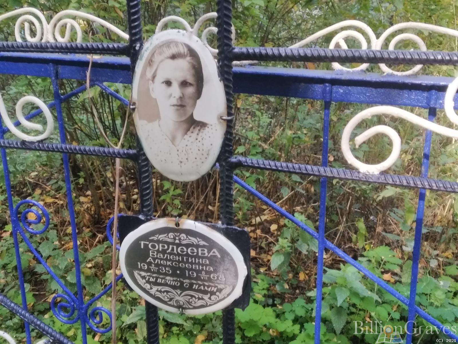 Гордеева Валентина Алексеевна
