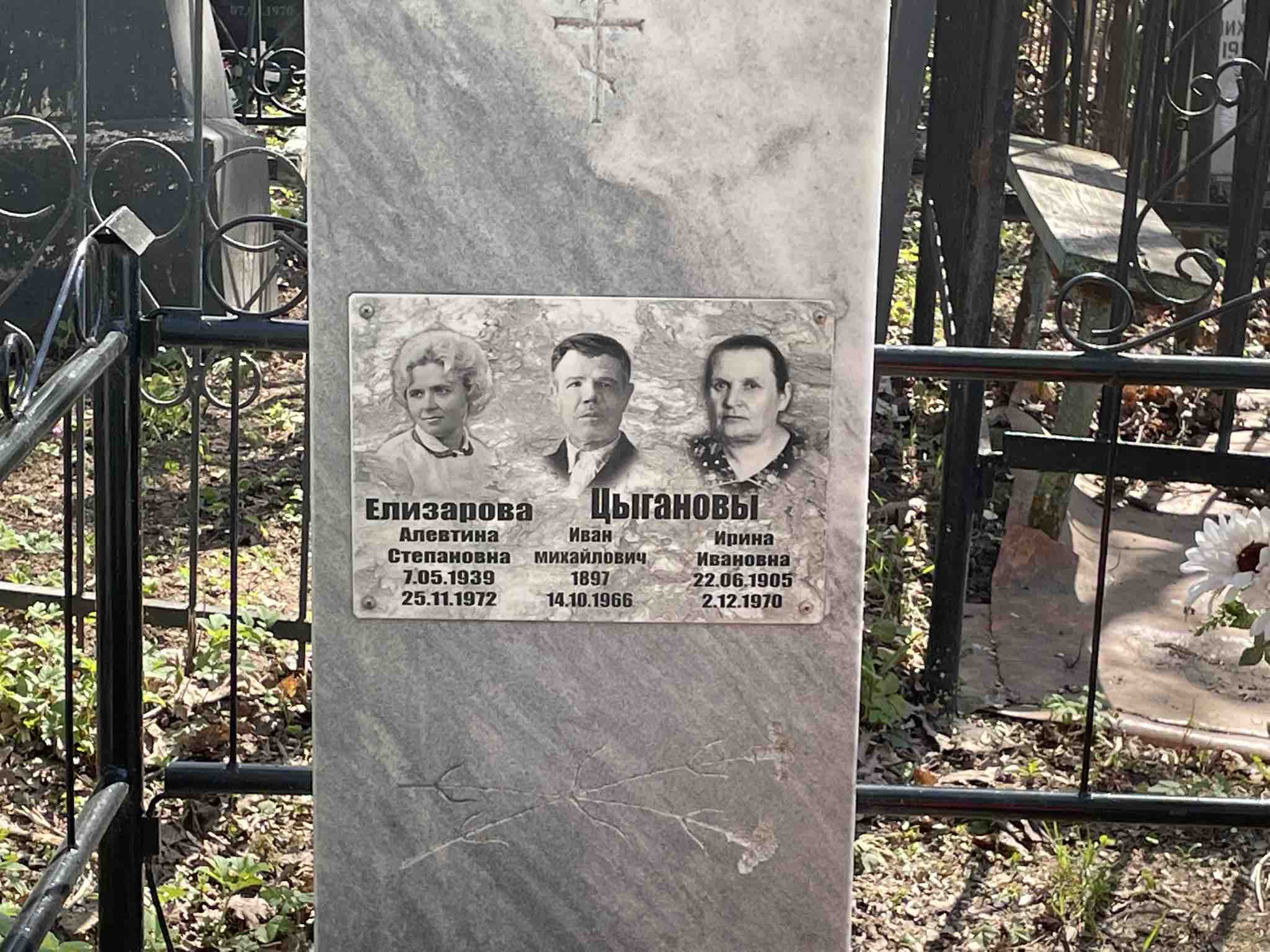 Елизарова Алевтина Степановна
