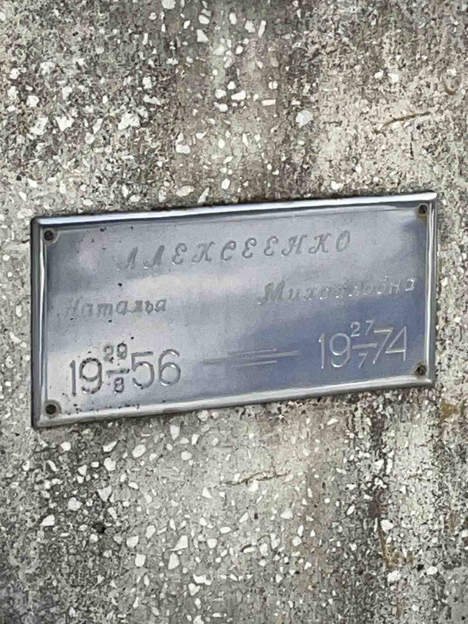 Алексеенко Наталья Михайловна
