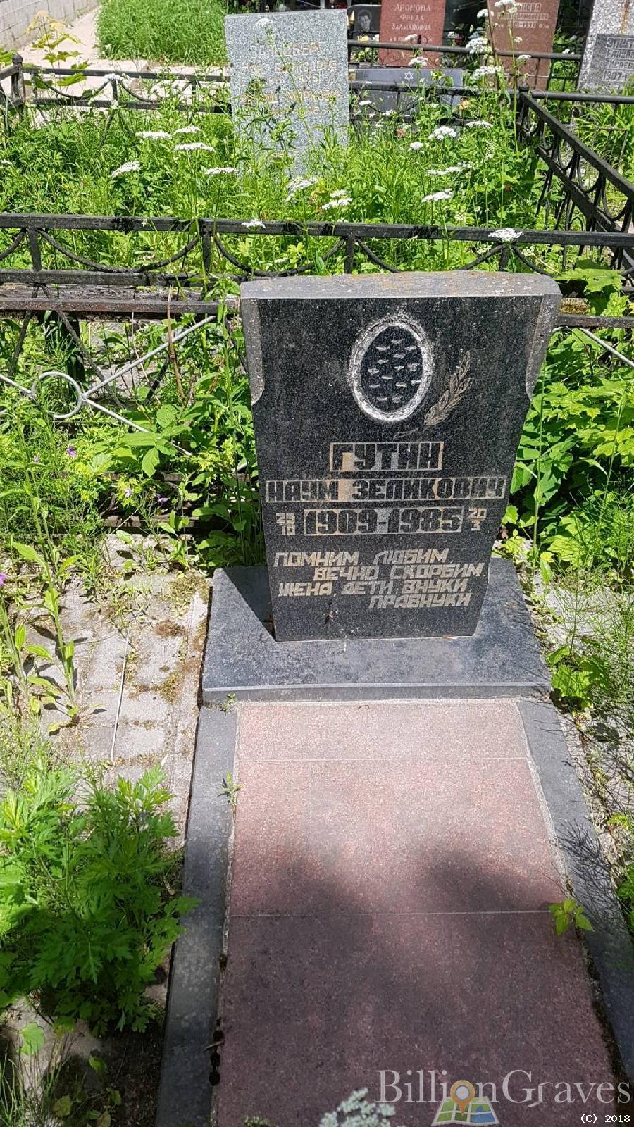 Гутин Наум Зеликович