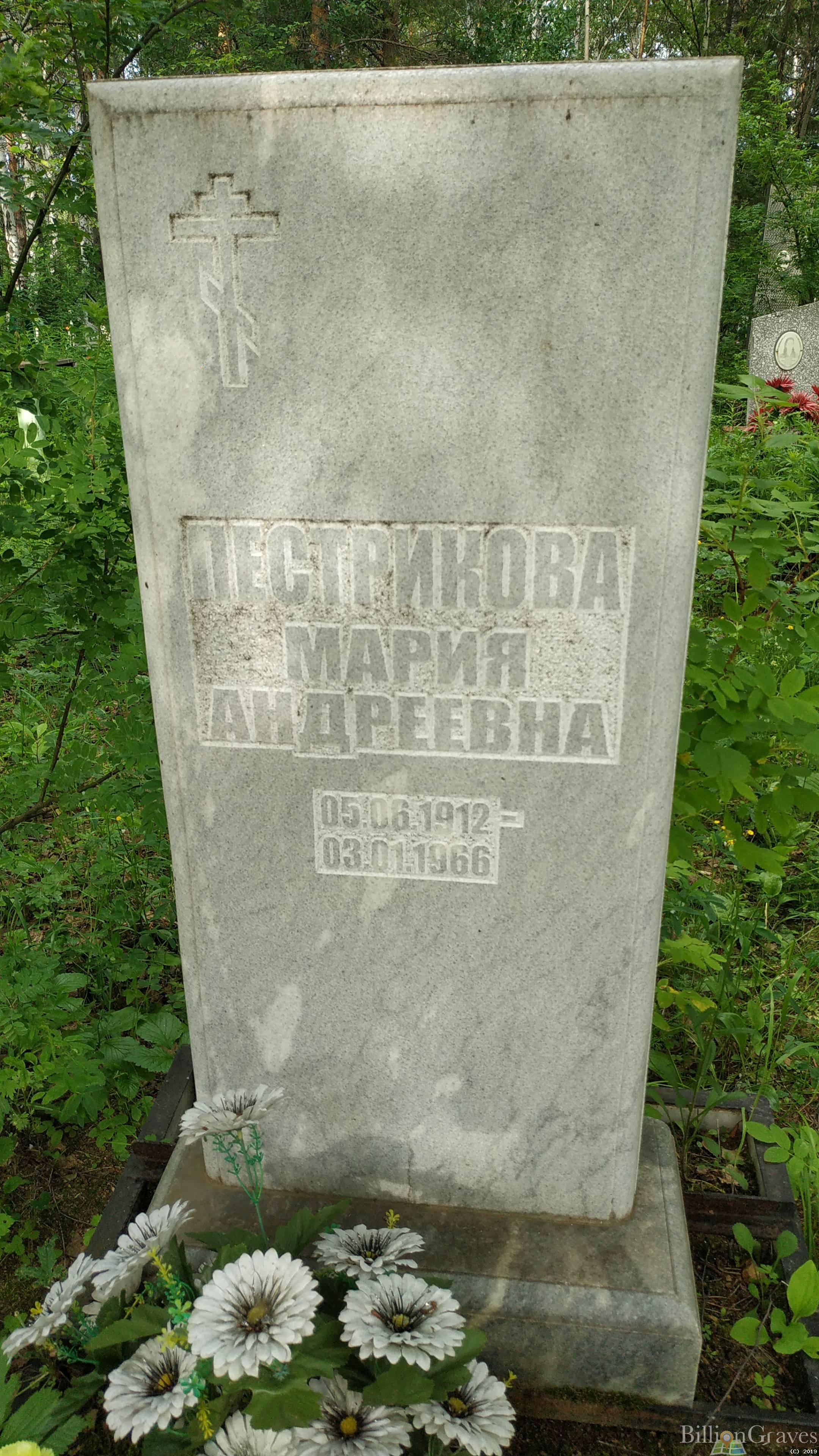 Пестрикова Мария Андреевна