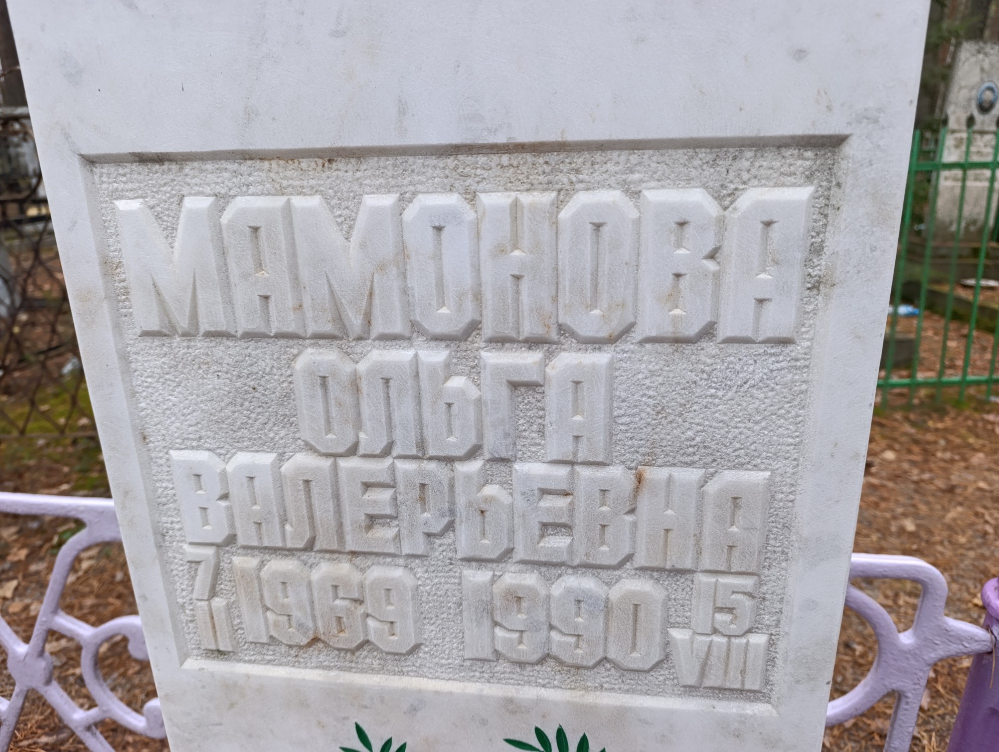 Мамонова Ольга Валерьевна