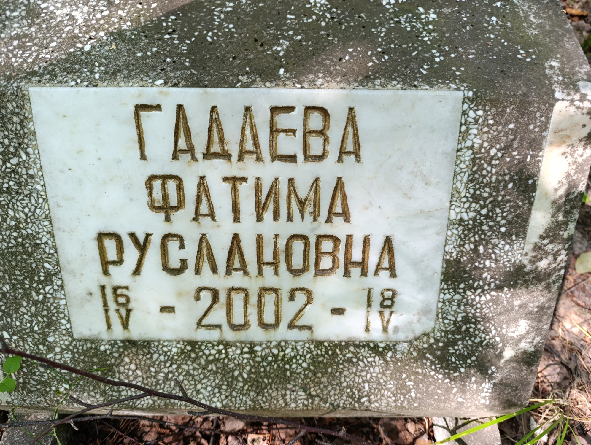 Гадаева Фатима Руслановна