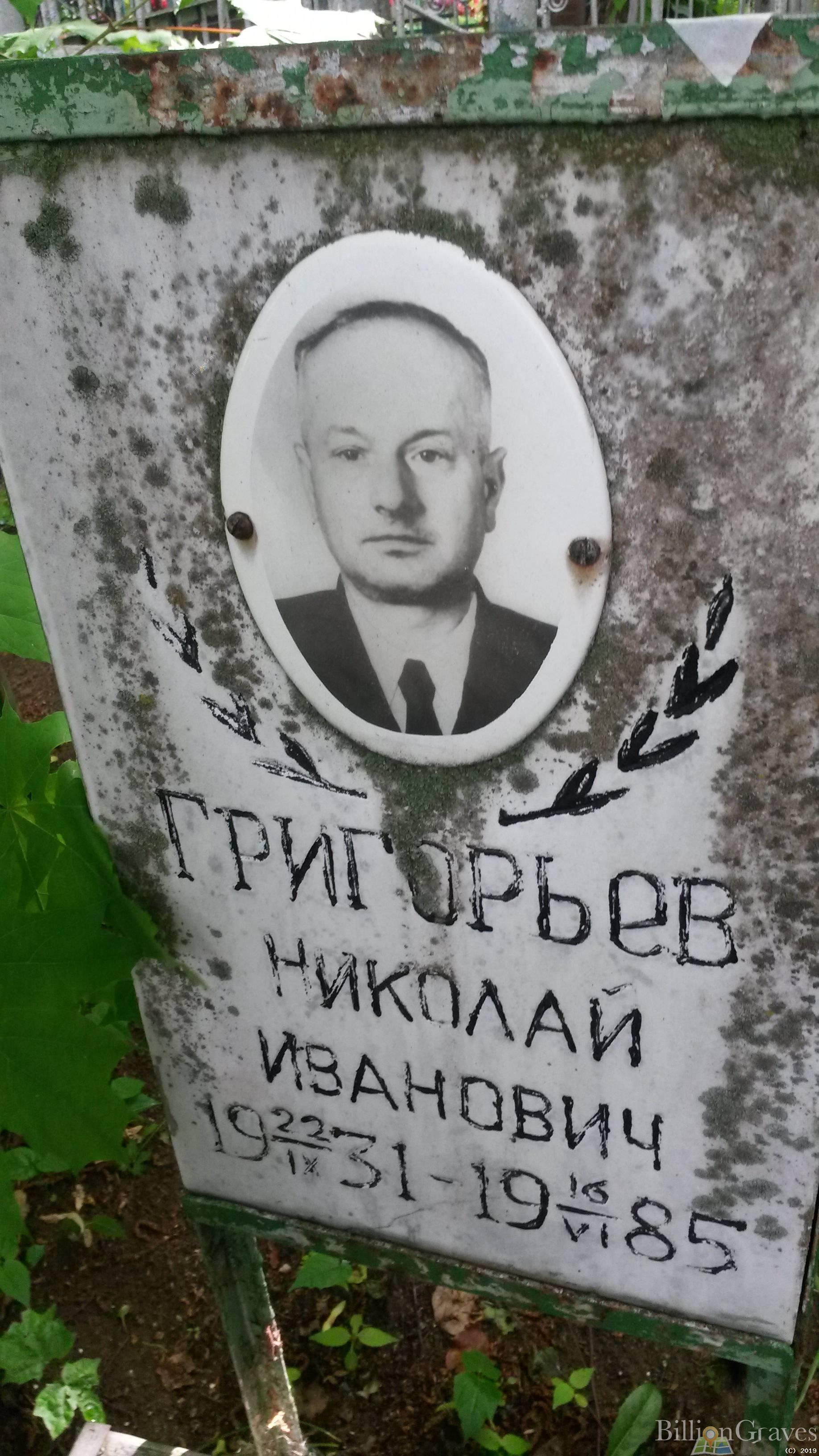 Григорьев Николай Иванович
