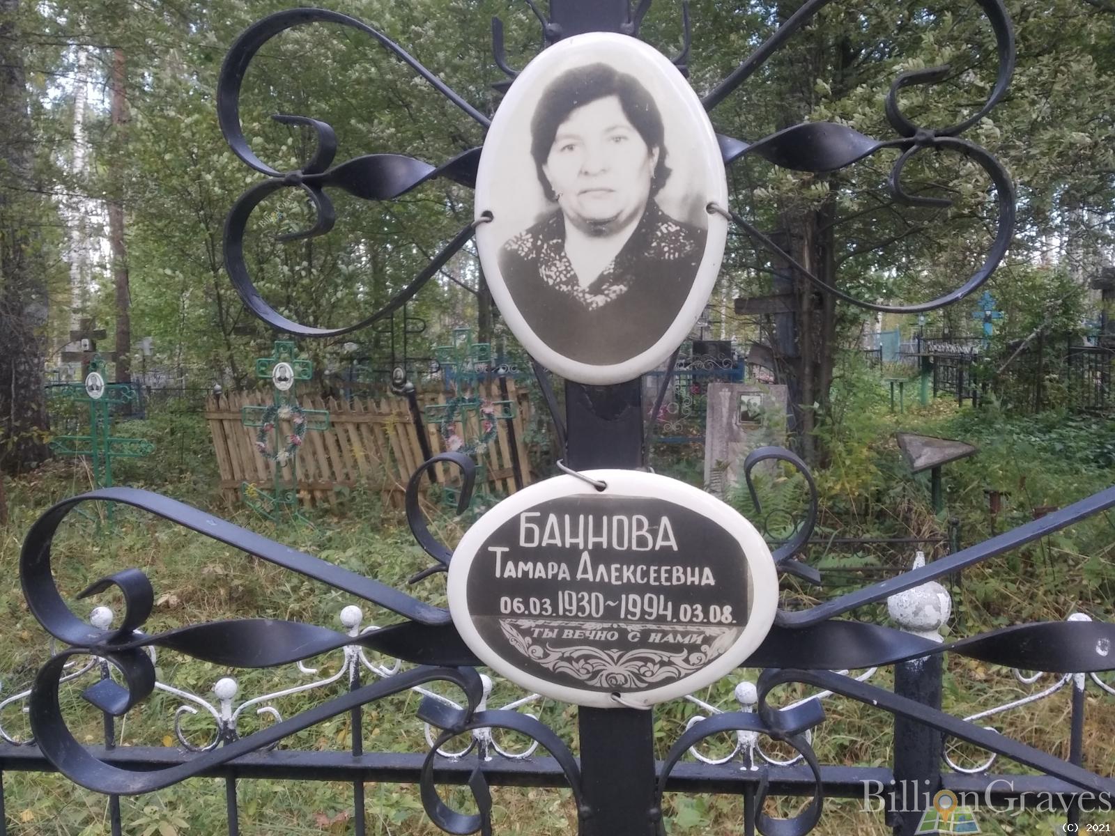 Баннова Тамара Алексеевна