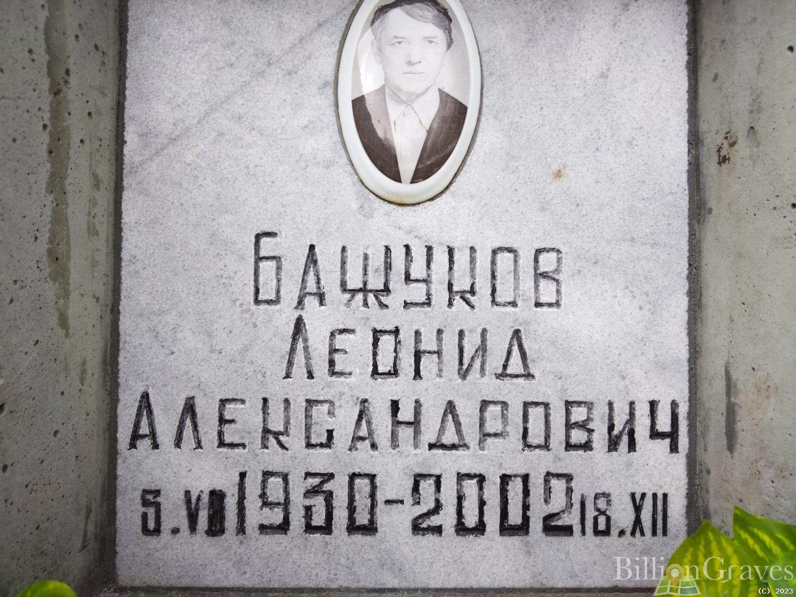 Бажуков Леонид Александрович