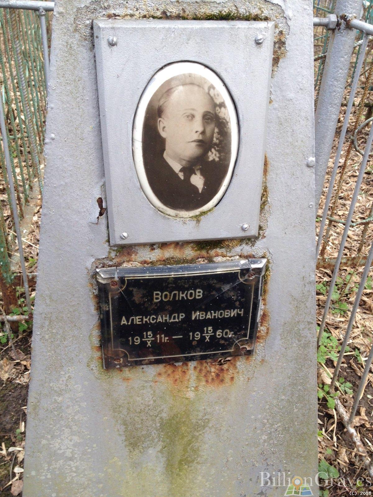 Волков Александр Иванович