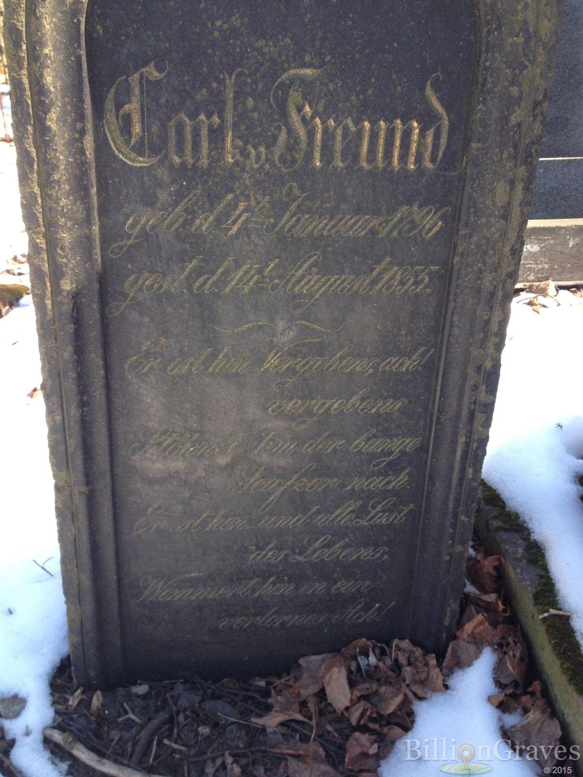 von Freund Carl