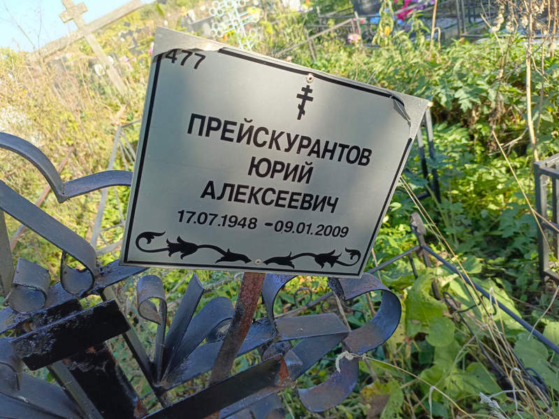 Прейскурантов