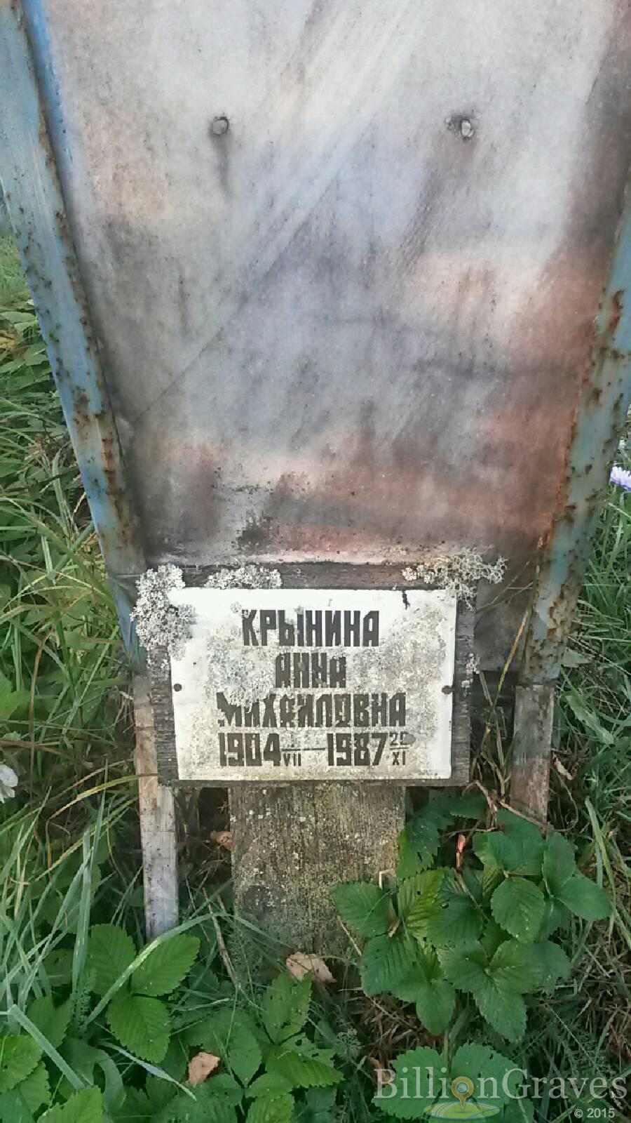 Крынина Анна Михайловна