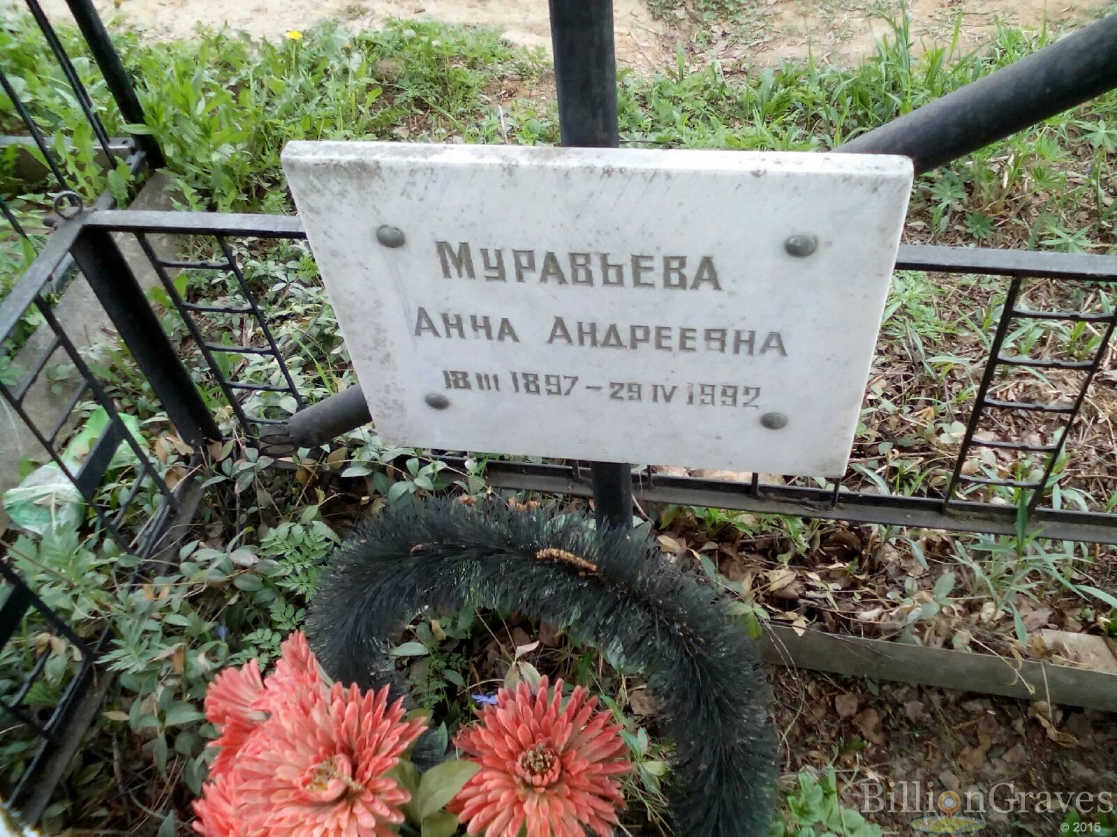 муравьева анна андреевна