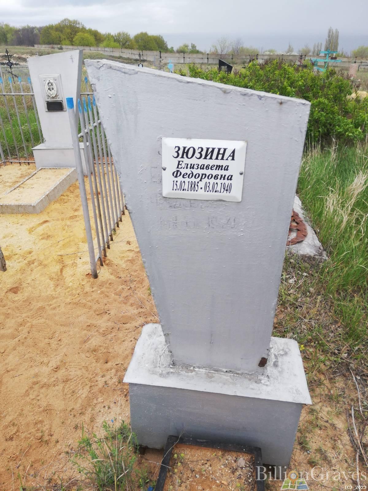 Зюзина Елизавета Федоровна