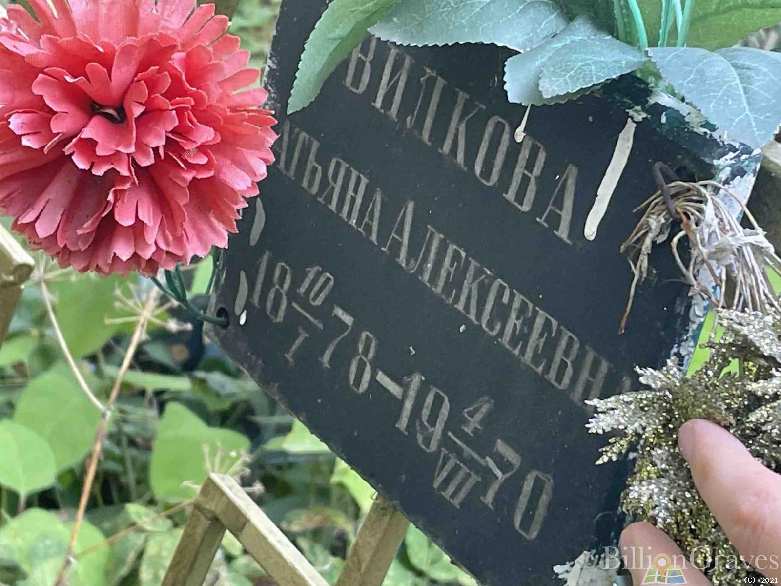 Вилкова Татьяна Алексеевна
