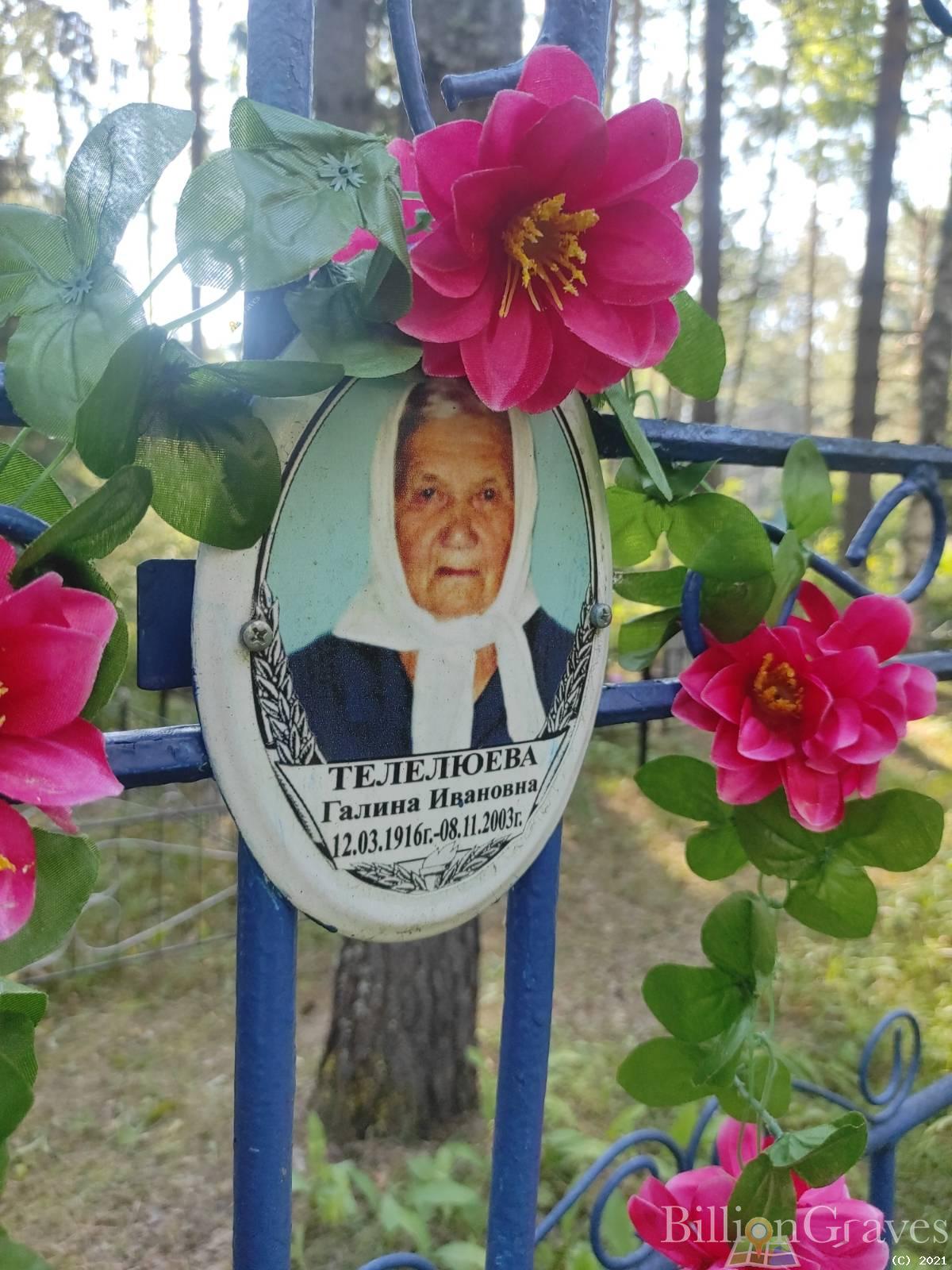 Телелюева Галина Ивановна