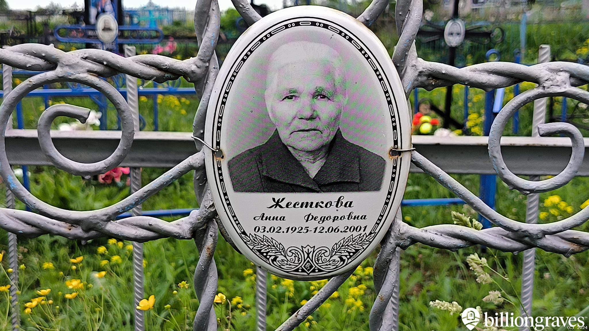 Жесткова Анна Федоровна